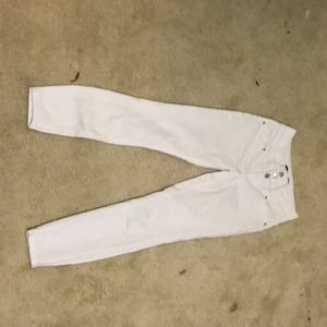 White jeans